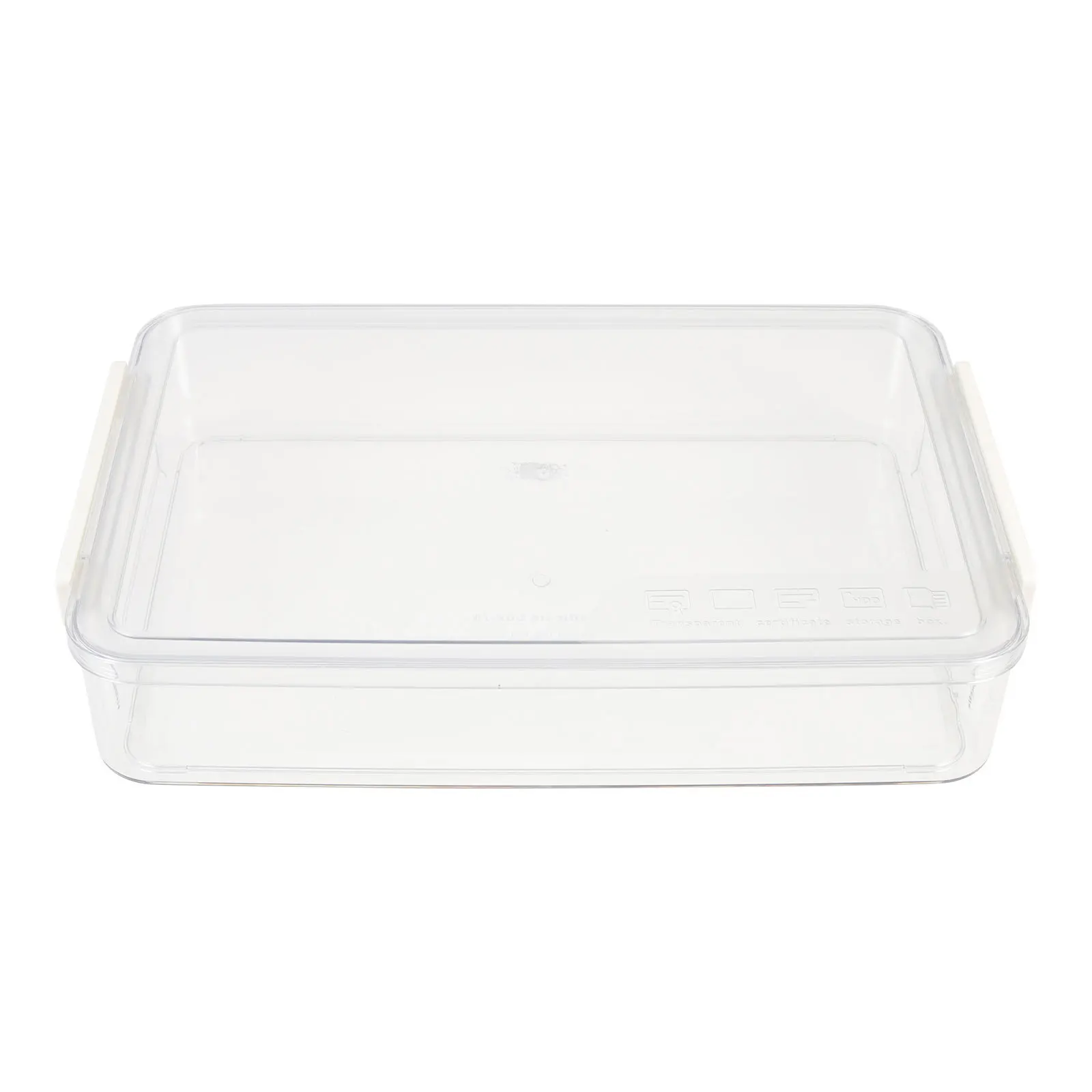Plastic Documents Box Large Household File Storage Organizer Desktop Magazine Stationary Storage Box Desktop Organizing Holder