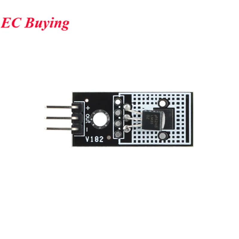 20Pcs/1pc LM35DZ LM35D LM35 Analog Temperature Sensor Module High Voltage Electronic Building Blocks Smart Car For Arduino