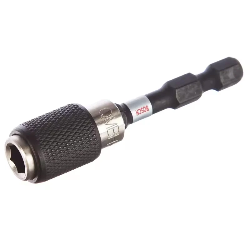 BOSCH 2608522320 PRO Portapunte a impatto a sgancio rapido 60 mm 1/4 pollici professionale con codolo esagonale Pick Click Accessorio per elettroutensili