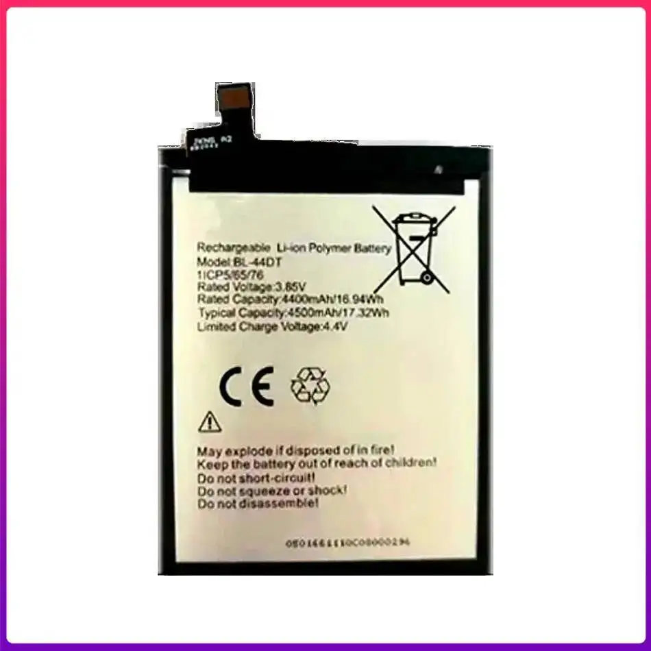 4500mAh Hardwearing Mobile Phone Battery For Tecno BL-44DT