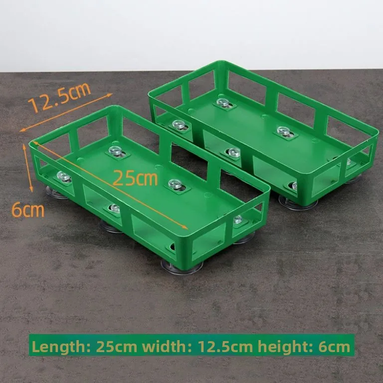 Rectangle suction cup type wedding fleet decoration holder wedding car flower mud chassis plastic tray flower mud tray