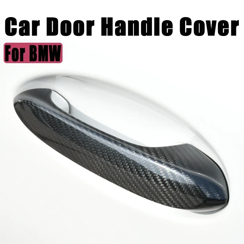 Carbon Fiber Car Door Handle Cover Trim For BMW G20 3 Series G14 G15 G16 G01 X3 G02 X4 G05 X5 G06 X6 G07 X7