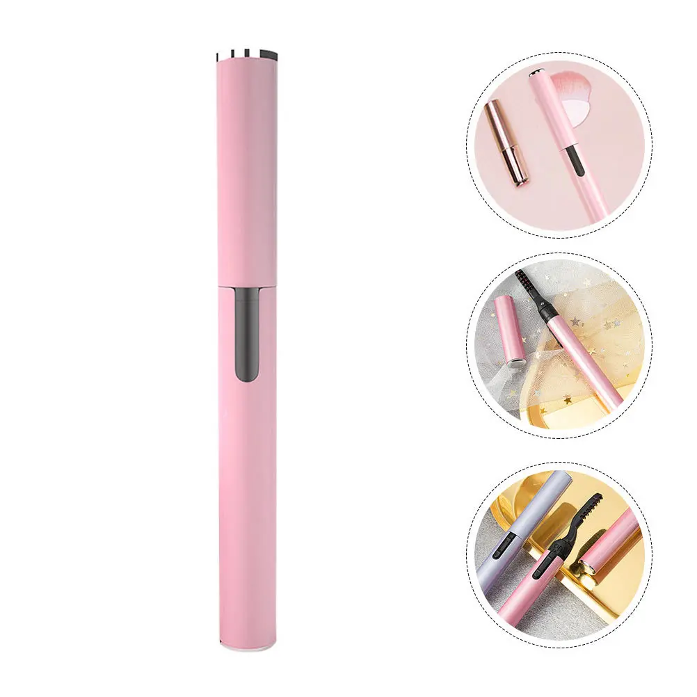 

1Pcs Electric Eyelash Curler Pink Heating Lash Curler Fast Warm Up Lasting Curl Tool Electric Eyelash Tool Lash Curling Device