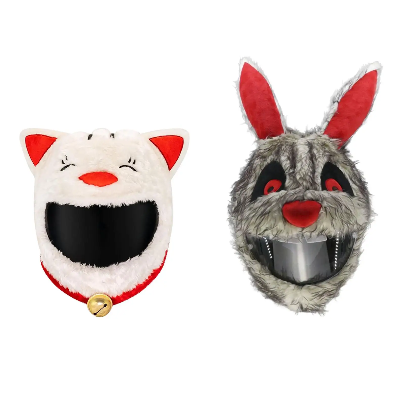 

Christmas Hat Motorcycle Helmets Cover Skiing Accessories Dust Cap Women Men