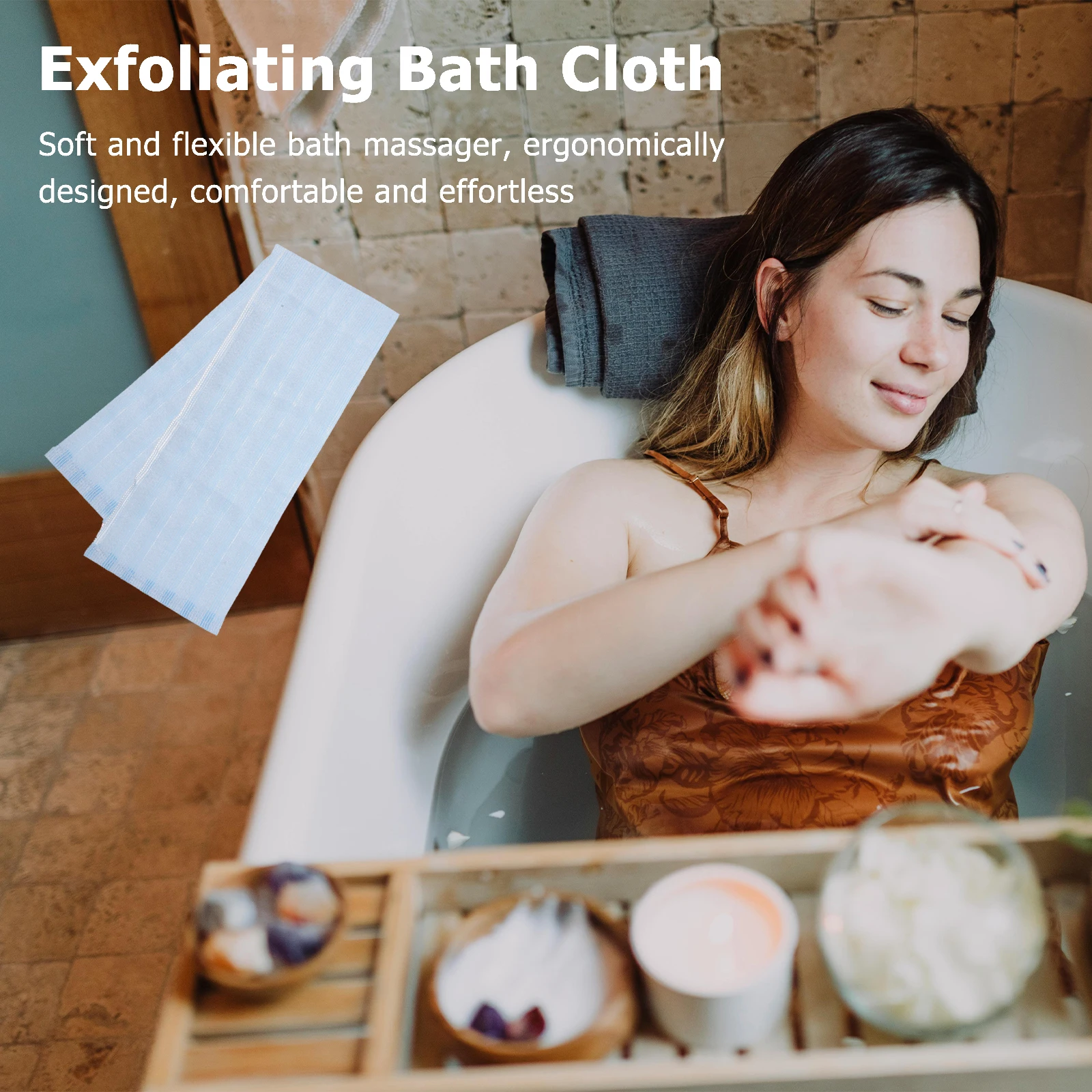 

Отшелушивающее полотенце для спины, скраб для душа, ткань для тела, инструмент для глубокой очистки, банное полотенце для спины, аксессуары для купания гладкой кожи