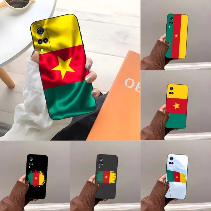 Cameroon National Flag Phone Case For VIVO Y31 T1 Y33S Y21 Y76S Y74S Y73 X80 NEO5 IQOO Z6 9 NEO05S S12PRO Y26S V23 PRO Cover