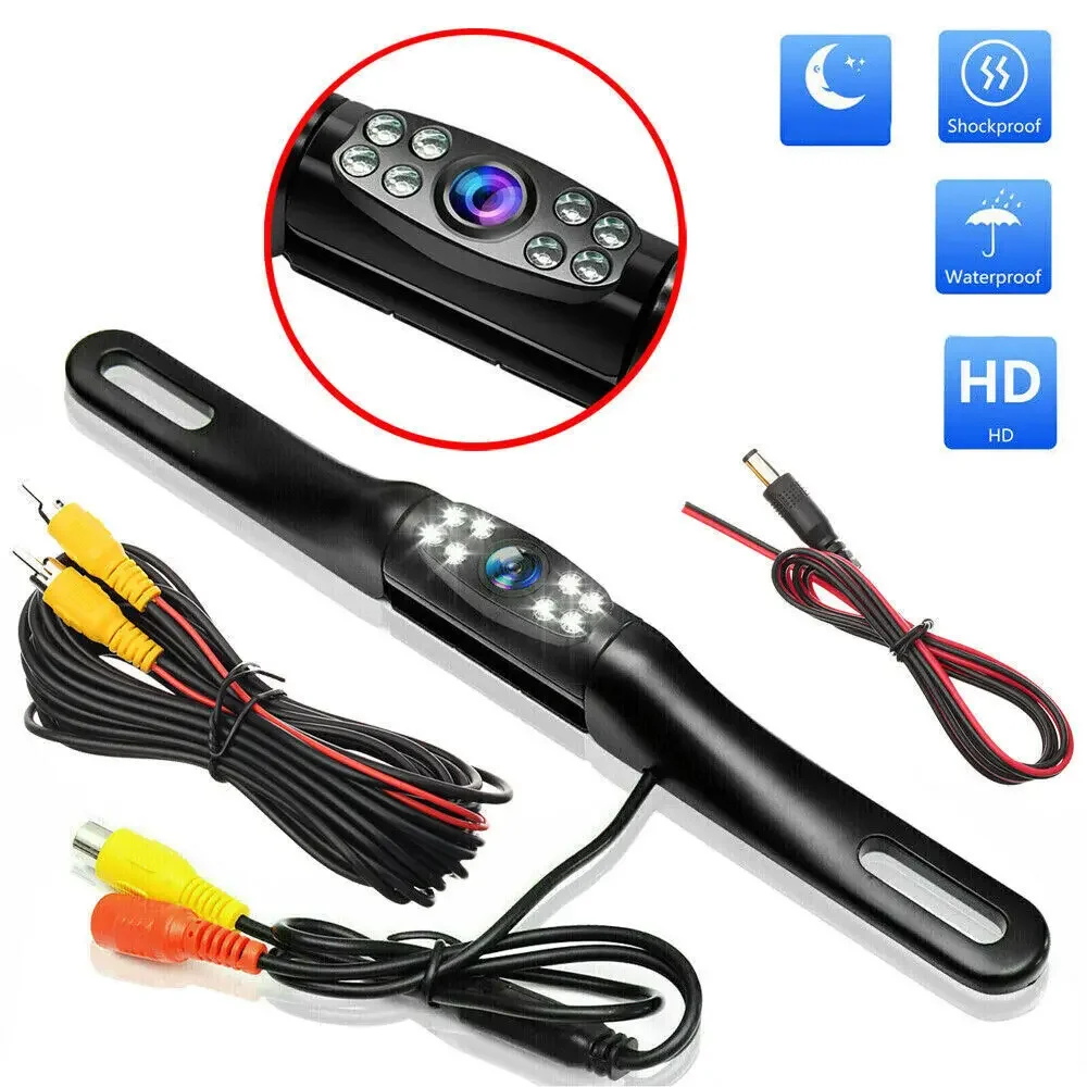 

QueenDer 170° HD parking camera, waterproof night vision, rearview reversing assist