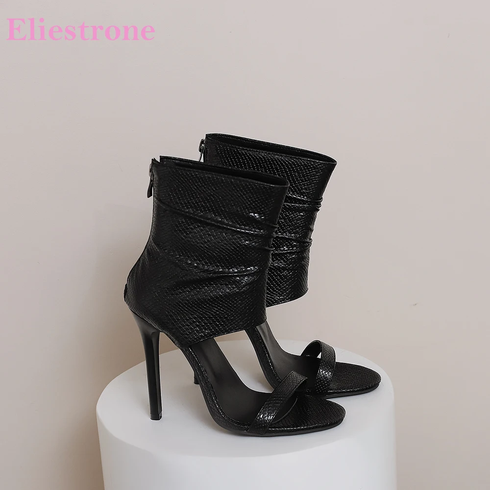 

2026 Summer Sexy Ankle Wrap Sandals for Women High Stiletto Heel Oversize Lady Party Shoes Big Plus Size 11 43 46 50