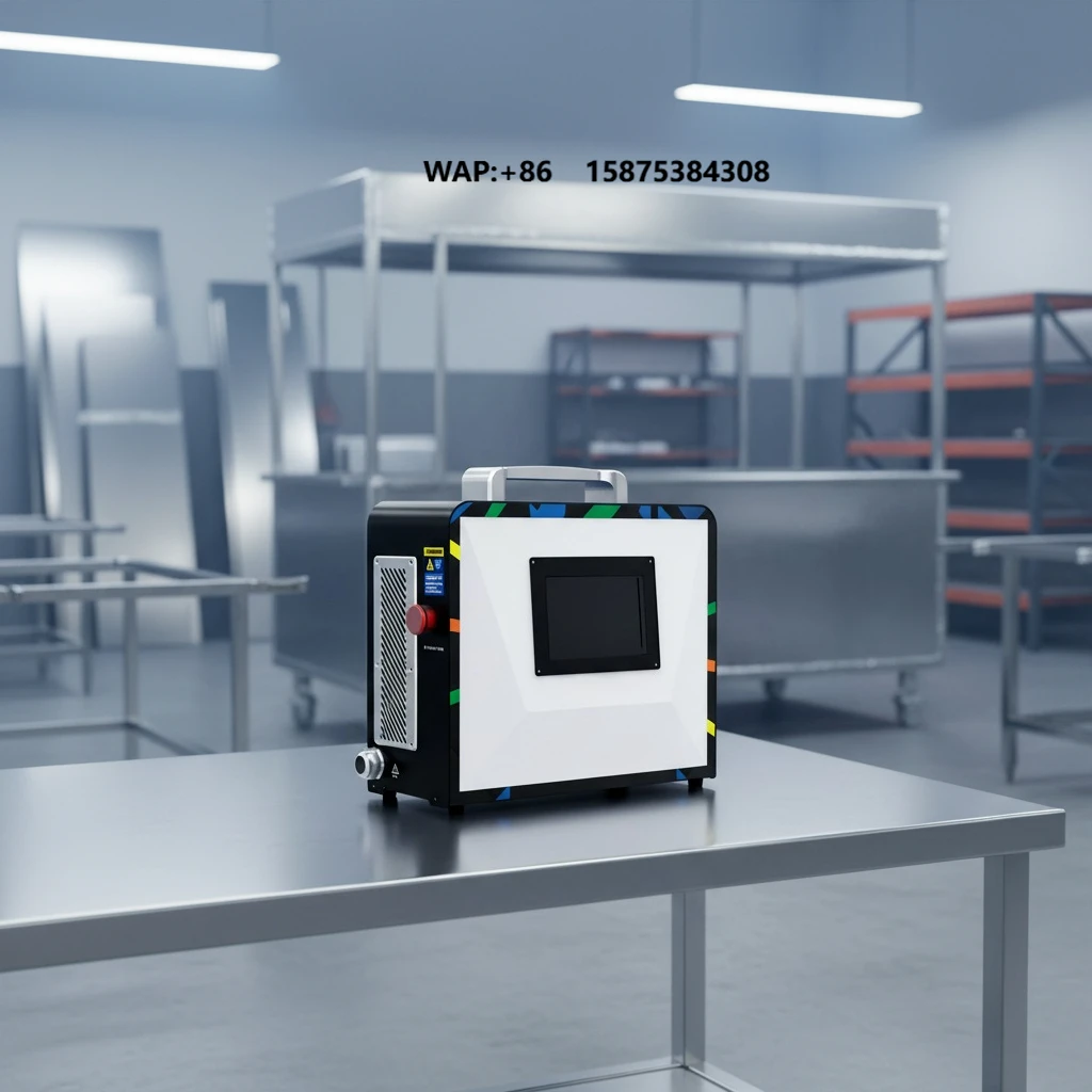 Metal Sheet Catering Vehicle Fabrication High peak 600W QCW Fiber Spot Welding Machine 2-in-1Welding and Cutting