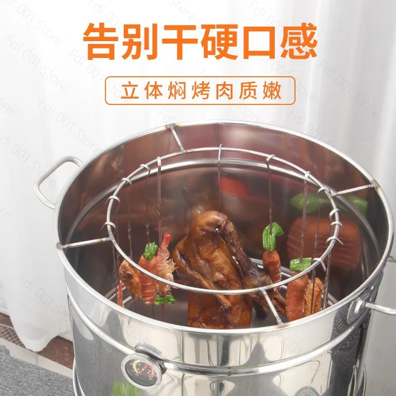 stainless-steel-smokeless-hanging-bbq-grill-pot-for-roast-chicken-duck-goose-lamb-leg-commercial