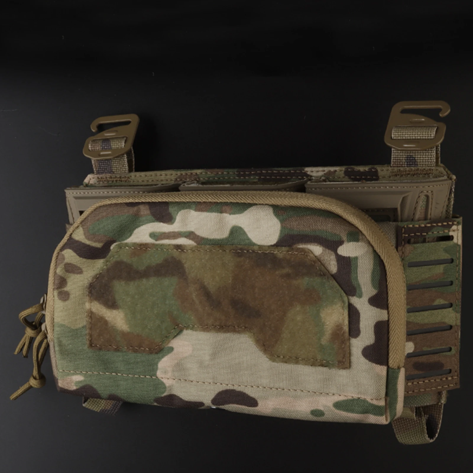 

2Nd Layer Admin Pouch Airsoft Front Storage Bag for Multi-Caliber Triple Mag Pouch Airsoft Vest Plate Carrier Accessory