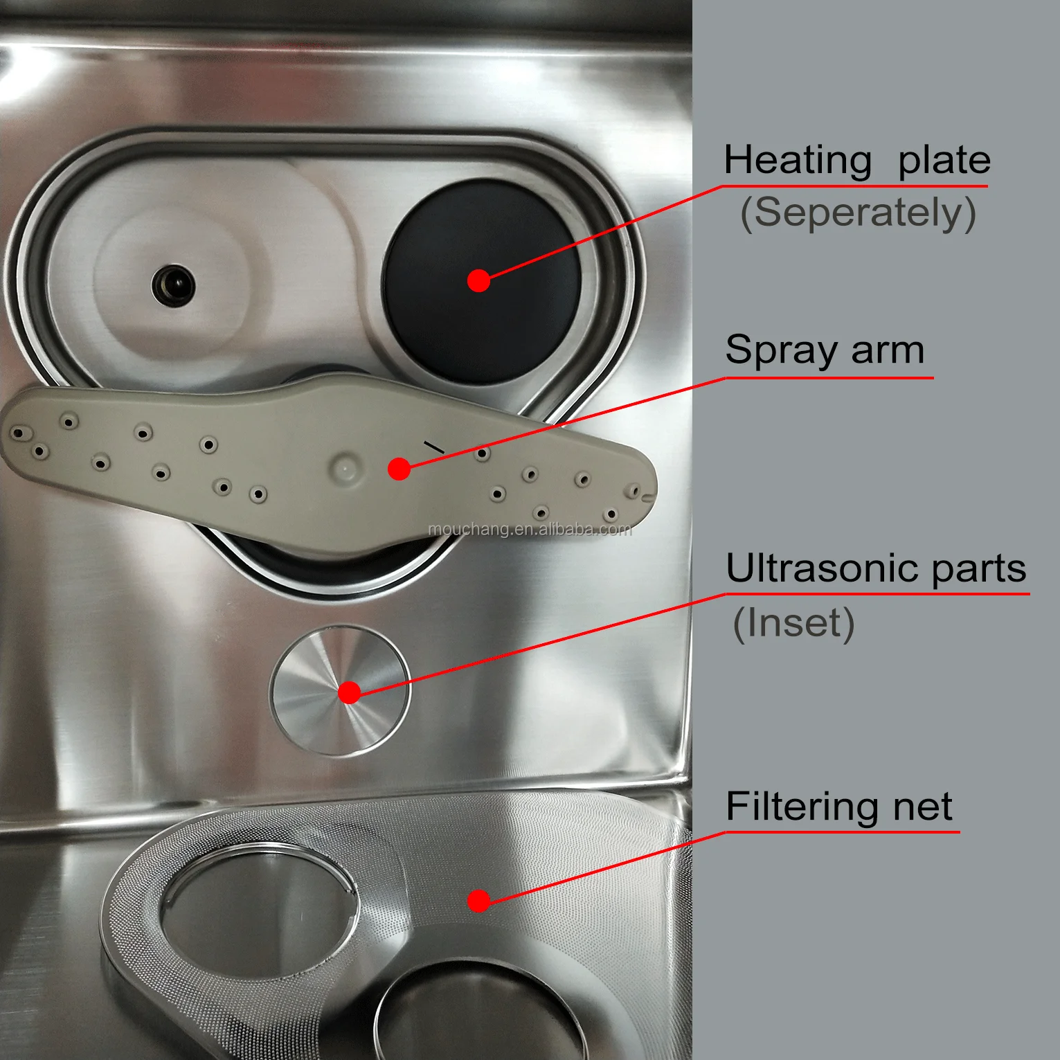 Integrated Sink Dishwasher DW-V1A-8651 Multifunction Ultrasonic Fruit &sea Food &glass, Dishes Washing Machine Sink Dishwasher S