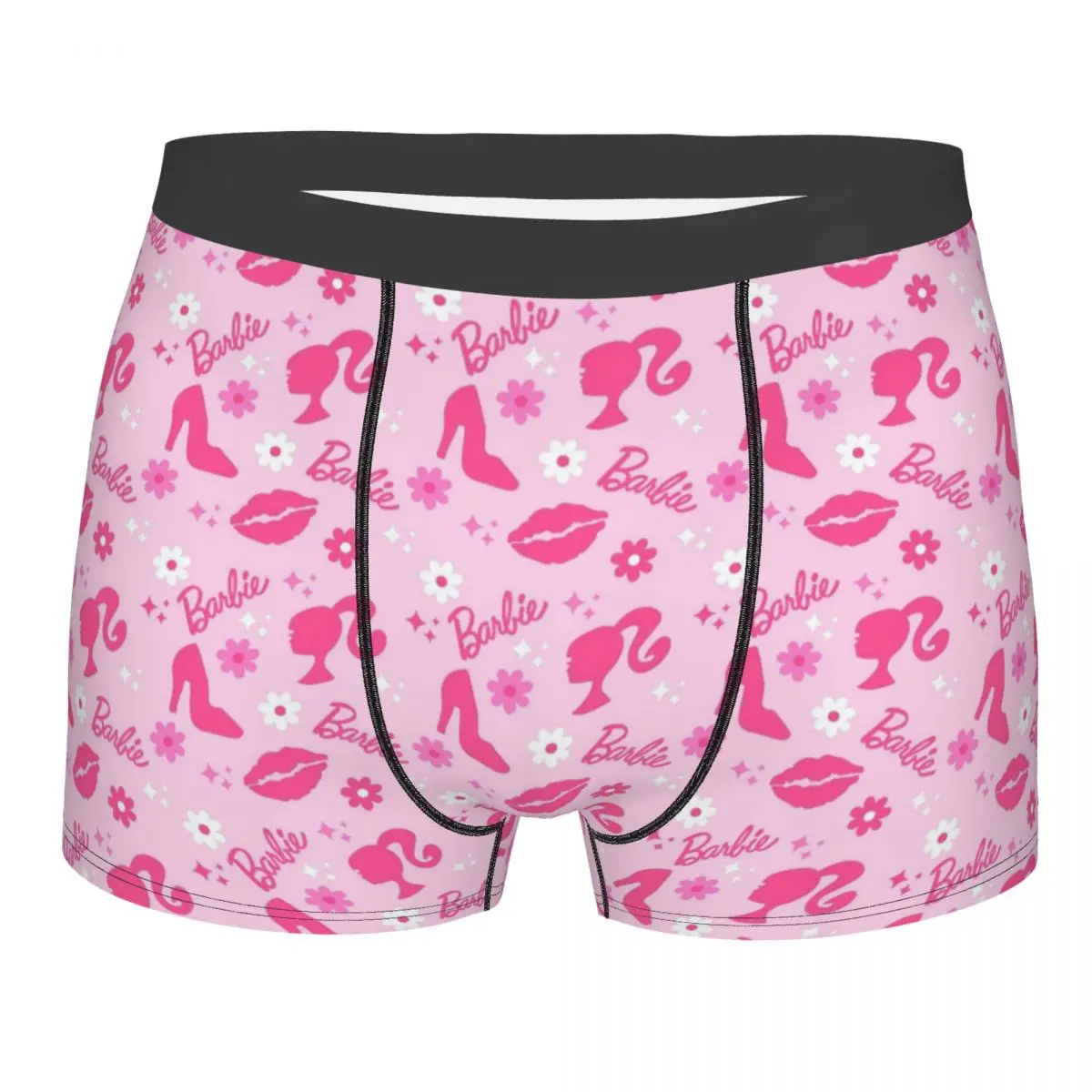 Custom Male Fashion Barbie Men Underwear Boxer Briefs Soft Shorts Panties Underpants