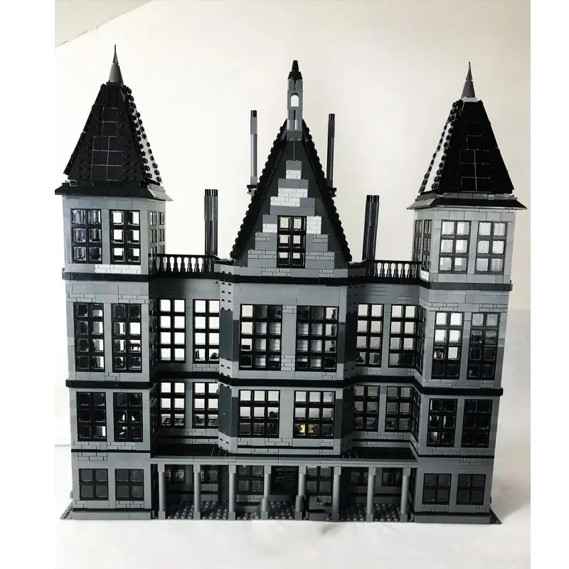 

MOC-61644 Фильм Мальфой, садирь, вид на улицу, строительные блоки, модель 4064, деталиMOC, креативные строительные блоки для мальчиков и детей на день рождения, игрушка