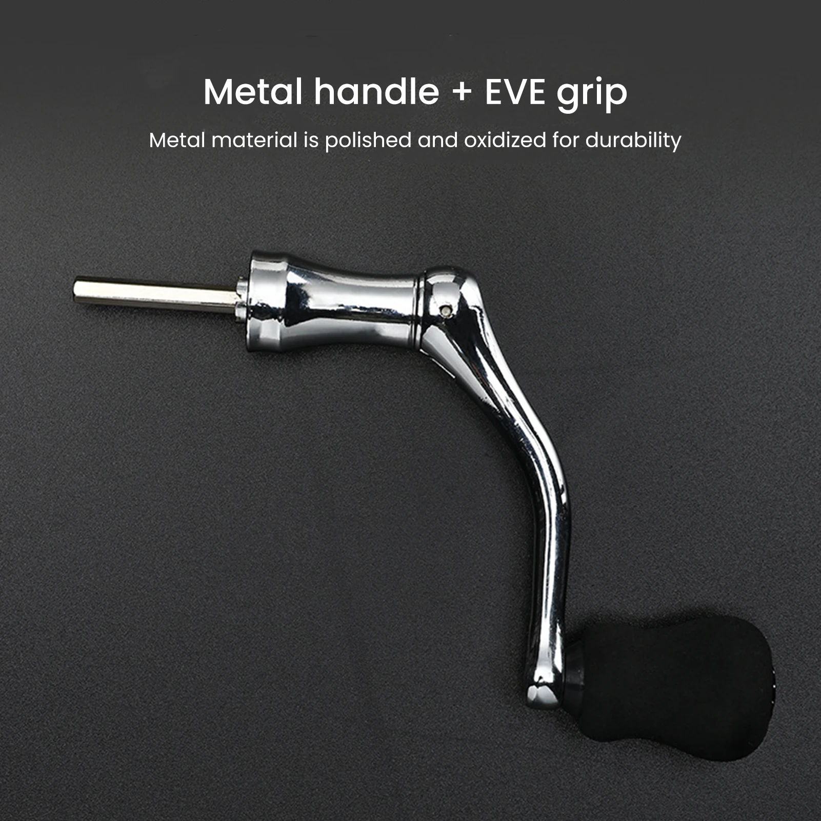 Spinning Reel Metal Handle Fishing Reel Rocker Spinning Wheel Accessories For Fishing Reel Assembling