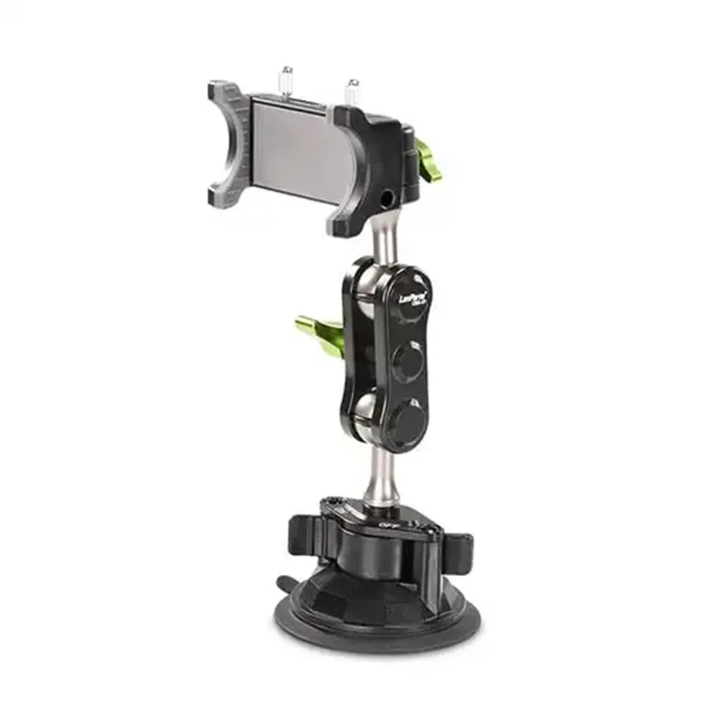 Universal Ball Head Arm for Phone Metal Phone Clamp Holder in Car Ball Head Bracket Suction Cup Mount 360 Rotate Stand Dropship