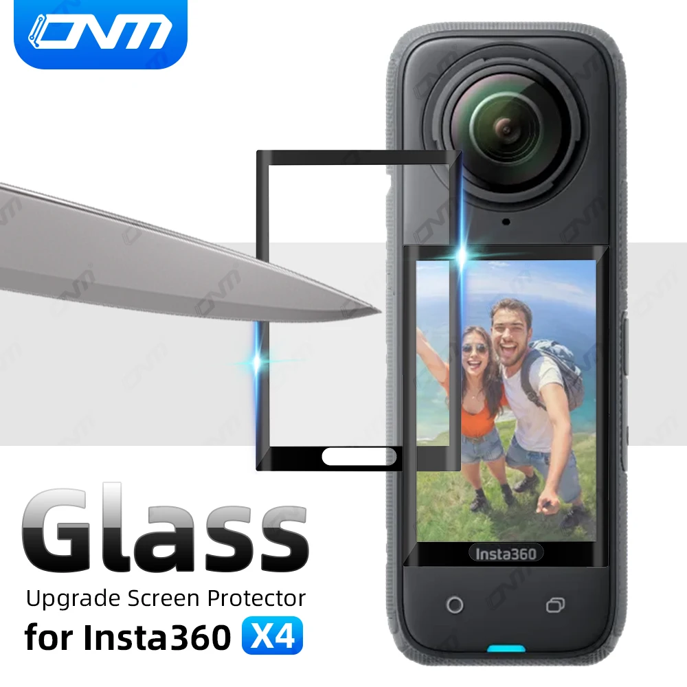 Upgrade Tempered Glass for Insta360 X4 Screen Protector Anti-Scratch Ultra HD Glass Film for Insta 360 X4 Camera Accessories