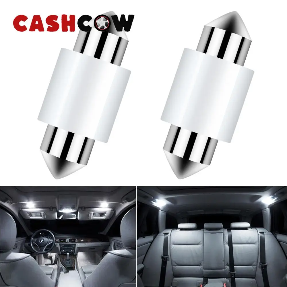 CASHCOW Car Lights 31mm LED Reading Ceiling Light for Toyota prado 120 land cruiser C-HR yaris auris hilux Corolla Camry RAV4