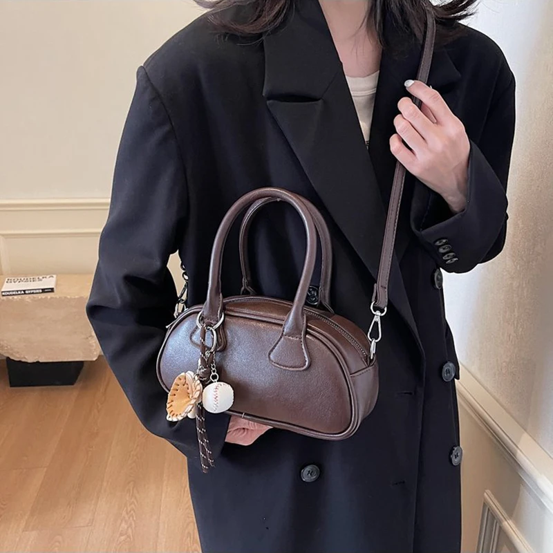 

Высококачественная женская сумка через плечо в стиле ретро, стильная осенне-зимняя сумка, универсальная дорожная сумка на одно плечо