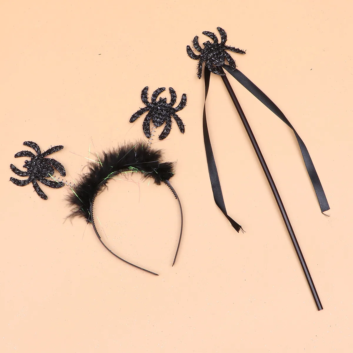 4-delige vleermuis-hoofdbandset, kostuumaccessoires, danskleding voor rok, chique