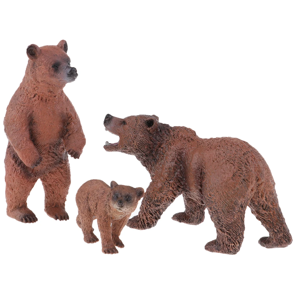 

Bear with Babies Figurines Animal Figures, Easter Eggs Christmas Birthday Gift