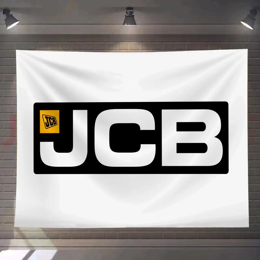 

J-JCBs Tool modification Tapestry Custom Living Bedroom Party Dormitory interior Wall bohemian Decoration Attached clip