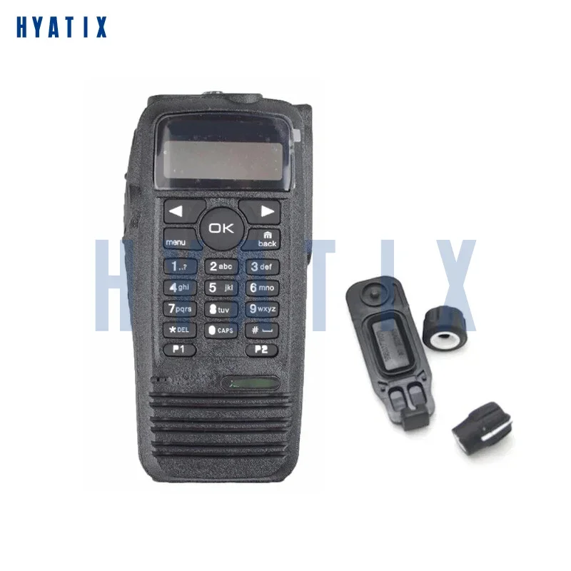 Full-Keyboard Front Housing Cover Case with Speaker Knob for DGP6150 XPR6550 XPR6580 DP3600 DP3601 XIR P8200 P8260 P8268 XPR6500