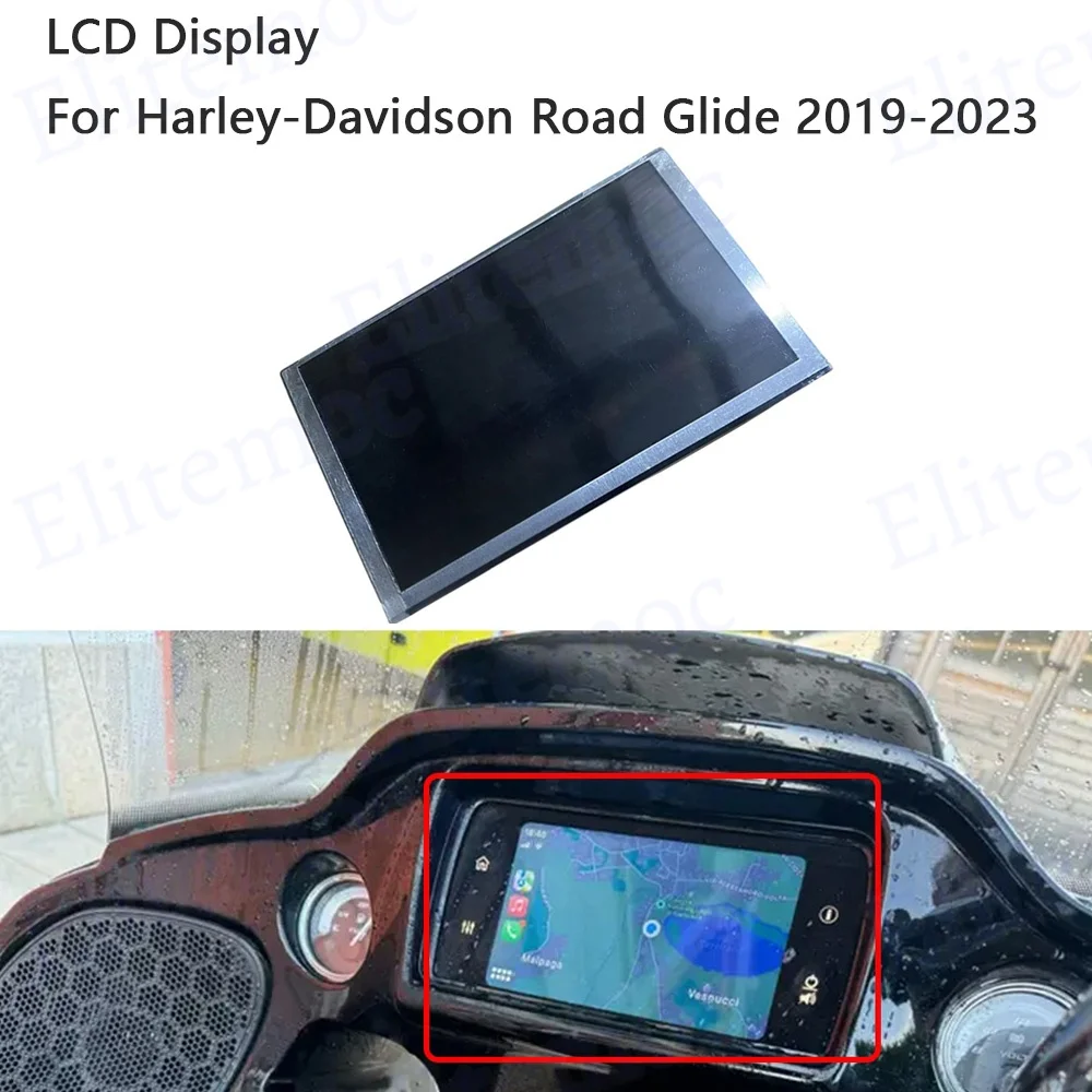

LQ065Y5DX01 For Harley-Davidson Road Glide 2019-2023 speedometer 6.5" LCD Display Screen Replacement