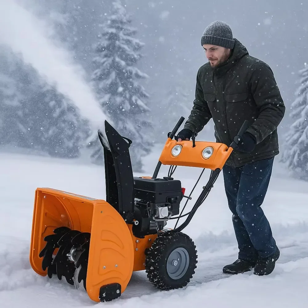 

Multi-function multi-scene road snow removal tool hand-pushed small snow plow multi-stage industrial machinery and equipment