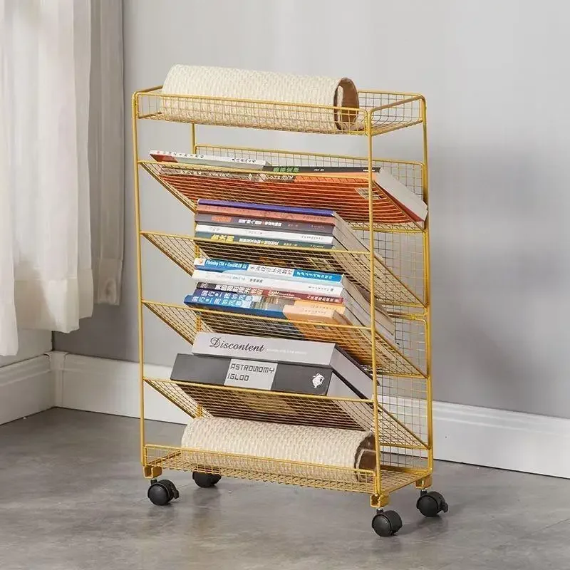 

Multi-functional Display Stand Multi-layer Stationery Organizer Grid Design Bookshelf Versatile Scene Children's Room Shelves