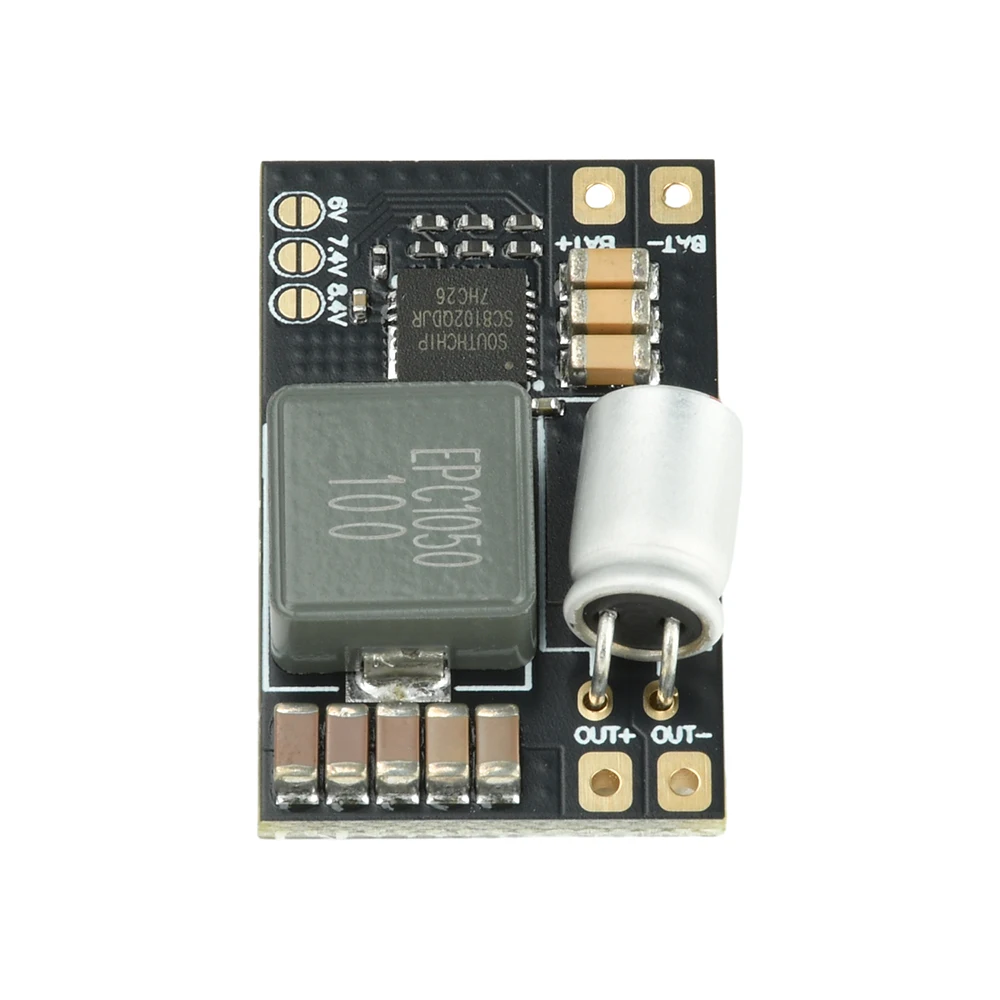 DC7-26V 2-6S BEC Module Step-Down Regulator Module 5V/6V/7.4V/8.4V Multi Voltage Output For RC FPV Racing Fixed Wing Drone