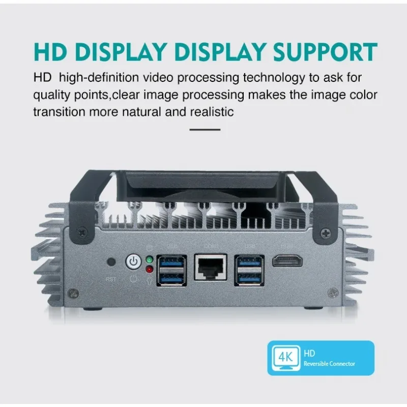 OEM 12th Gen N150 N100 Router PfSense Firewall Mini PC 6 Lan POE 1Com 1*DDR5 X86 Gateway Industrial Mini PC for Network Security