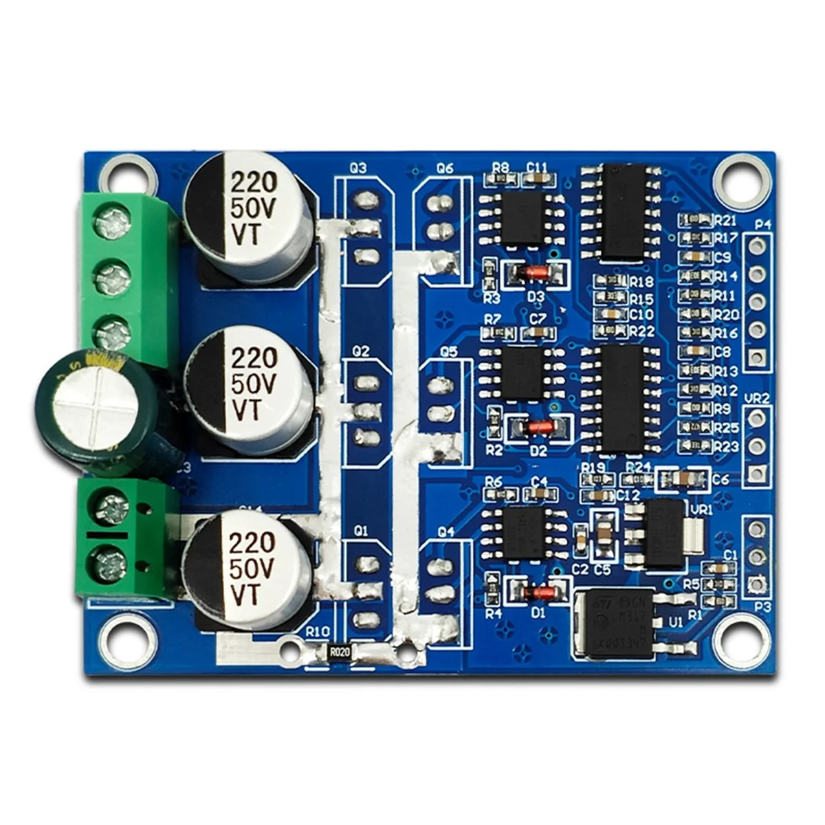 N34R_12-37V 5A DC Brushless Hall Motor Driver Board