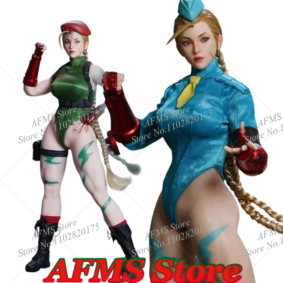 PLAY TOY P020-A　グリーン　キャミィ風　シームレスフィギュア PLAY TOY P020 Escala 1/6 Figura Colecionável Cammy Jogo de Combate