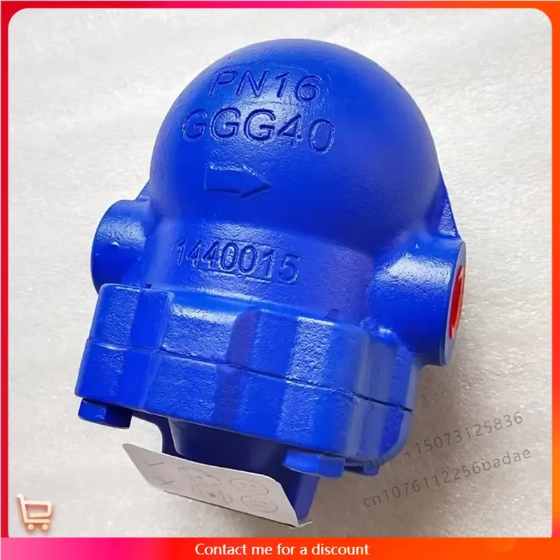 GGG40 Ball Valve FT14-10 DN15 DN20 DN25 1PCS New Ball Floating Steam Trap