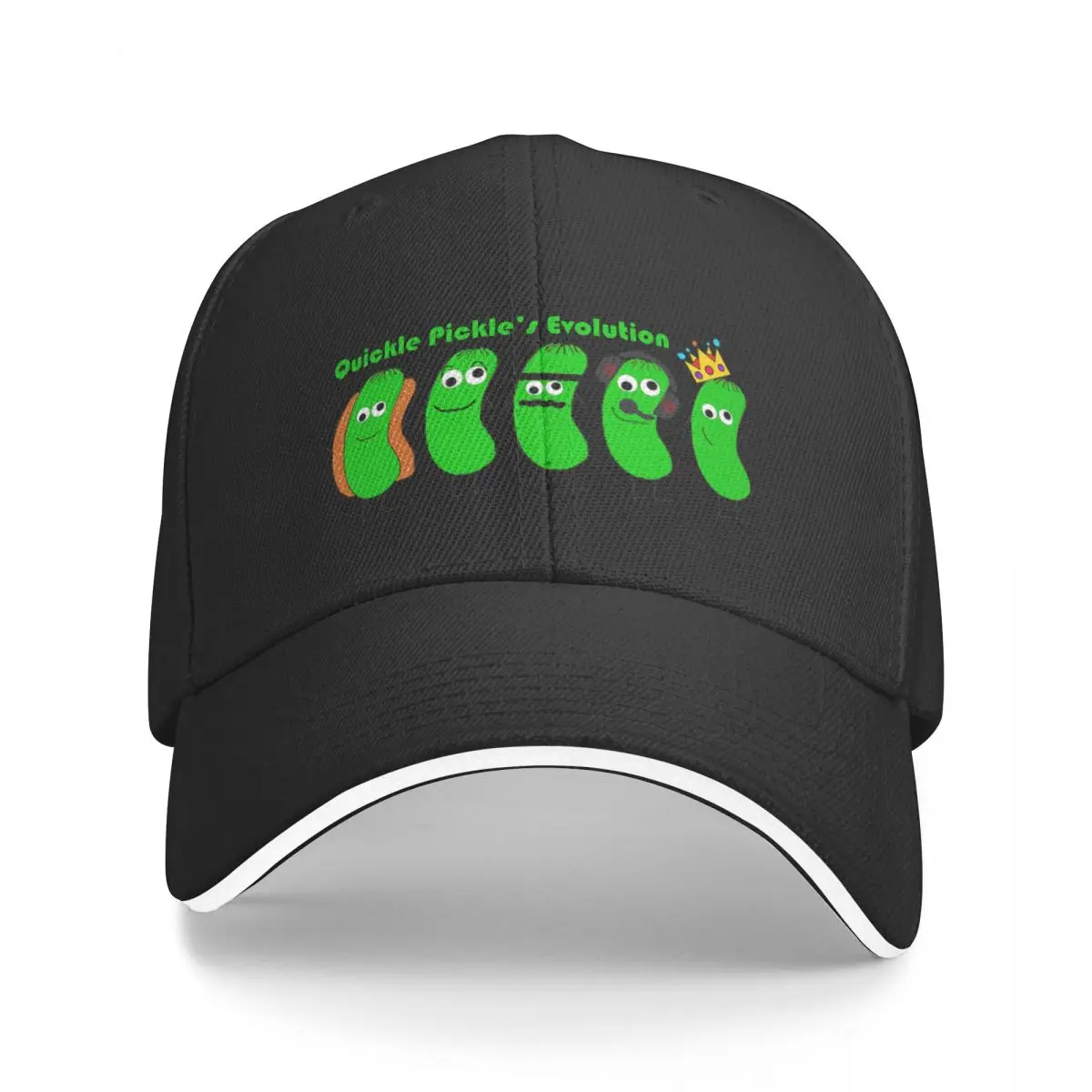 Quickle Pickle Evolution Baseball Cap Sunhat Uv Protection Solar Hat Male Women's