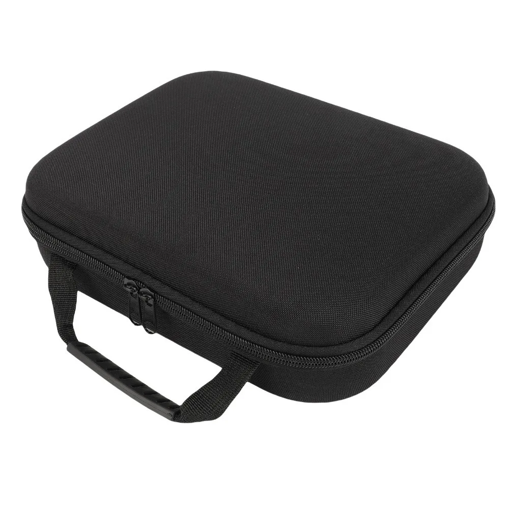 Hard PU Leather Tool Storage Bag Oxford Fabric Shockproof Design Power Tool Bag EVA Material Black Color Tool Pouch Bag Drill