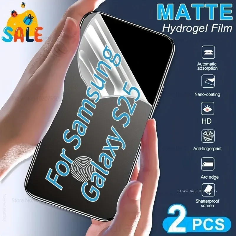 2Pcs Matte Anti-Fin…