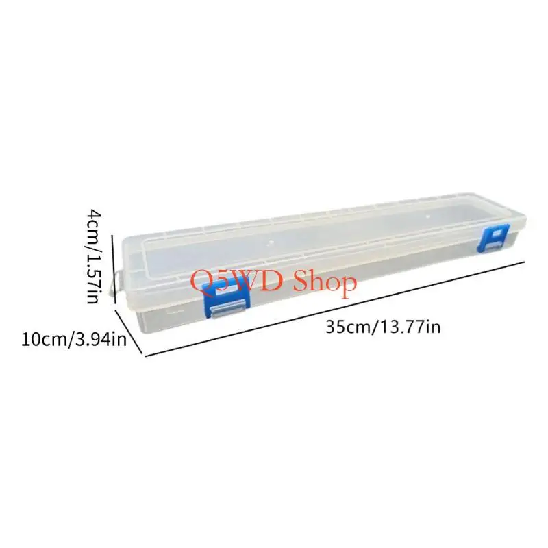 Q5WD Modern Plastic Organizers Box For Paint Supplies Crafts Office Essential