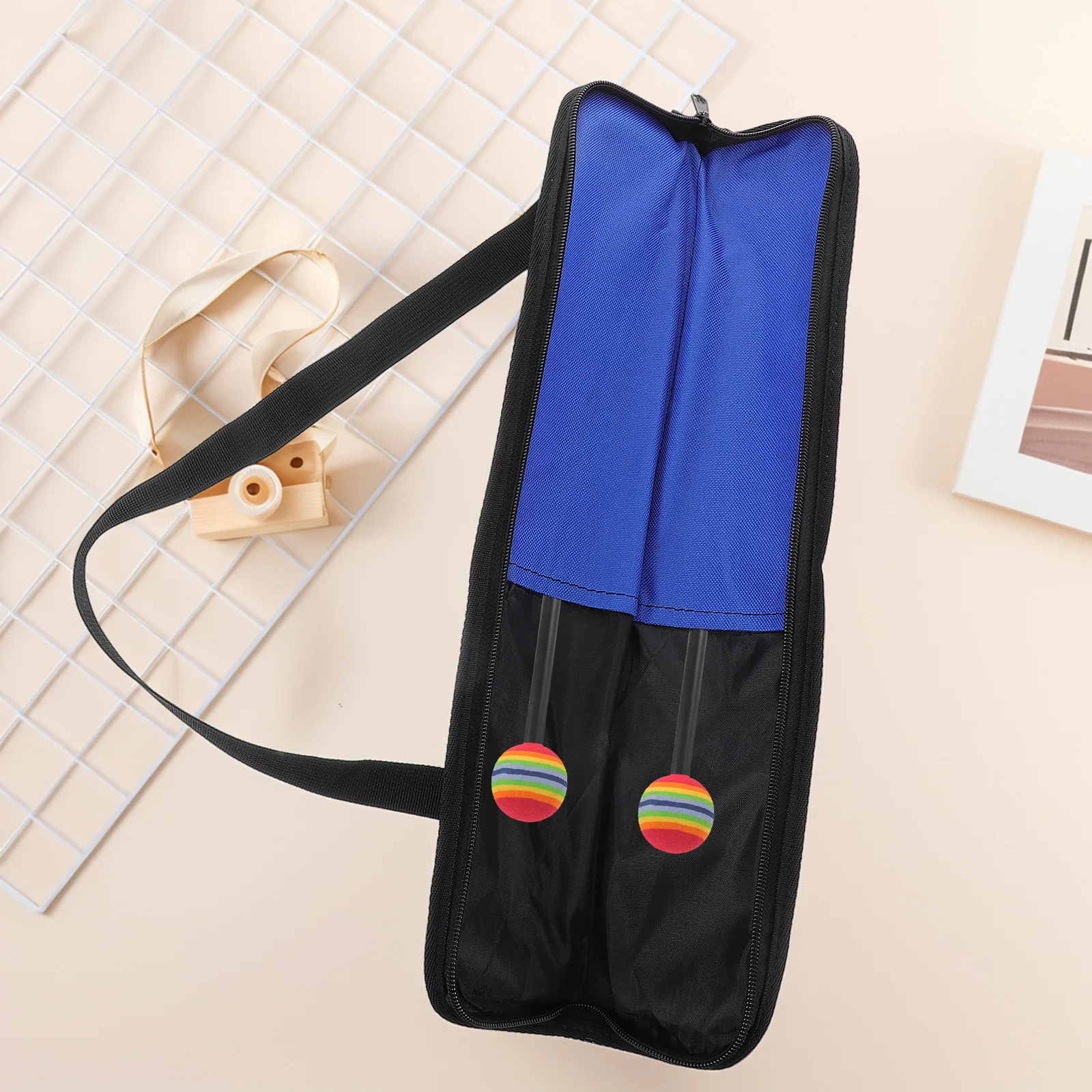 

Drum Stick Bag Drumstick Storage Case Thicken Carrying Oxford Cloth Hanging Instrument