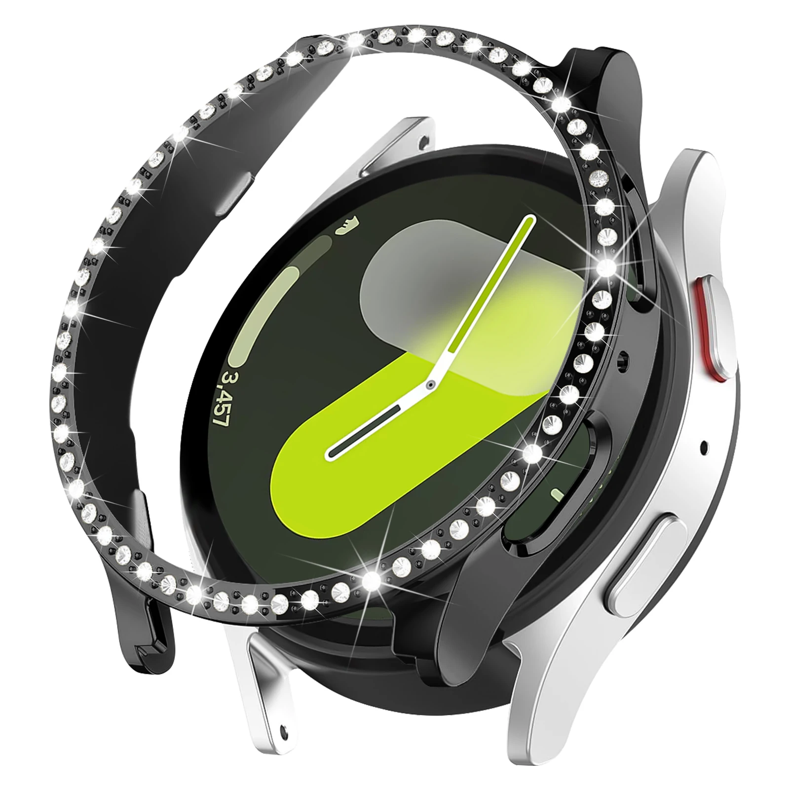 حافظة ماسية لساعة سامسونج جالاكسي 7 44 مللي متر 40 مللي متر ملحقات صلبة PC مجوفة من جميع النواحي ساعة جالاكسي 7 40 مللي متر 44 مللي متر غطاء