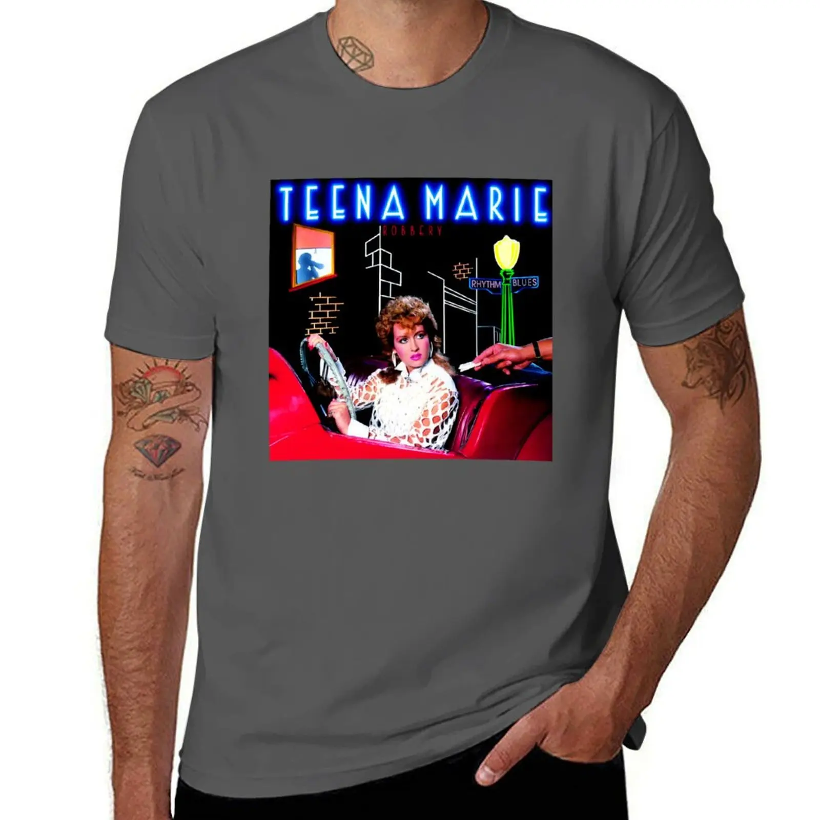 Teena Marie T-Shirt Plus Size Summer Casual T-Shirt