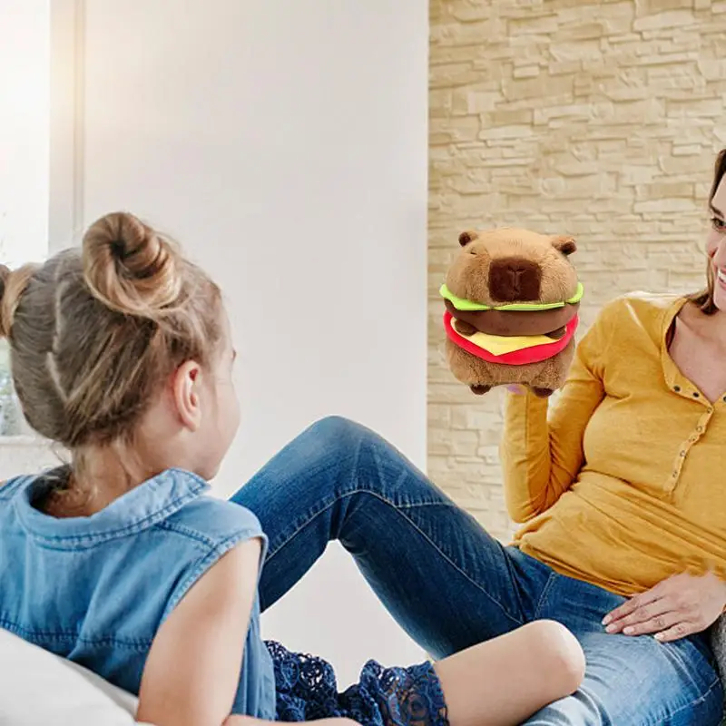 Capybara Plushie Cute Animal Plush Doll 9.8inch Funny Plushies Doll Funny Home Decoration For Party Supplies