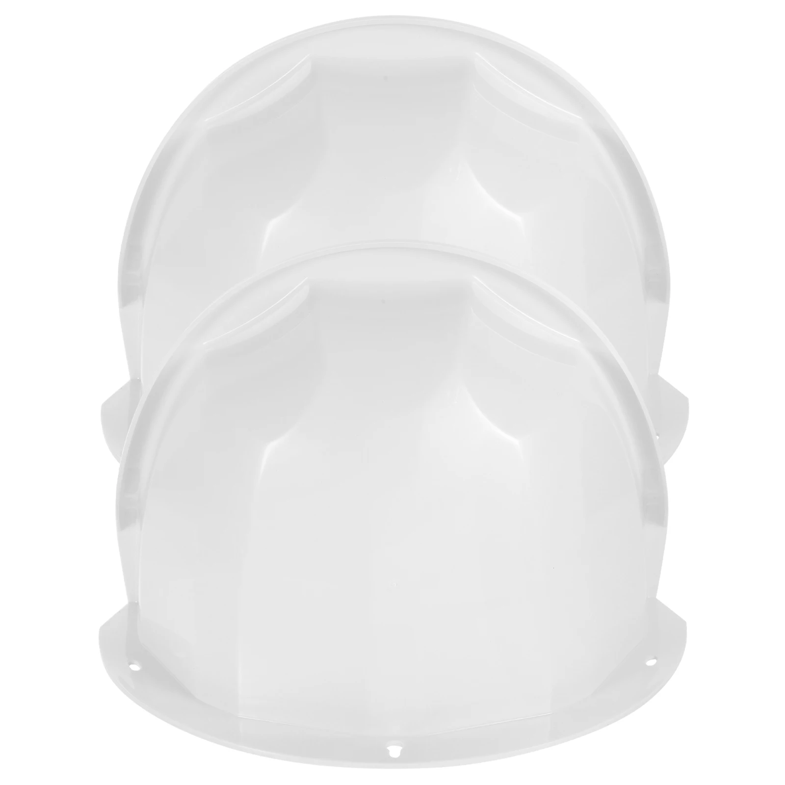 

2pcs Outdoor Rain Cover Weatherproof Security Camera Protector Sun Shield ABS Material Durable Extended Life Suitable Scenarios