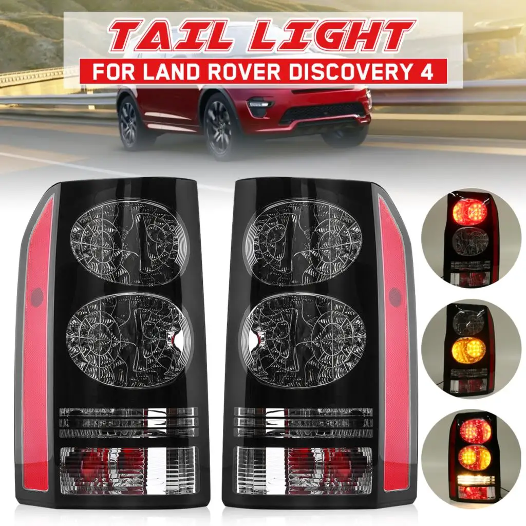 

Car FOR LAND ROVER DISCOVERY 3 4 2004-2014 1 Pair 12V LED Tail Rear Left Right Brake Turn Signal Light Lamp LB-D4-028 RES