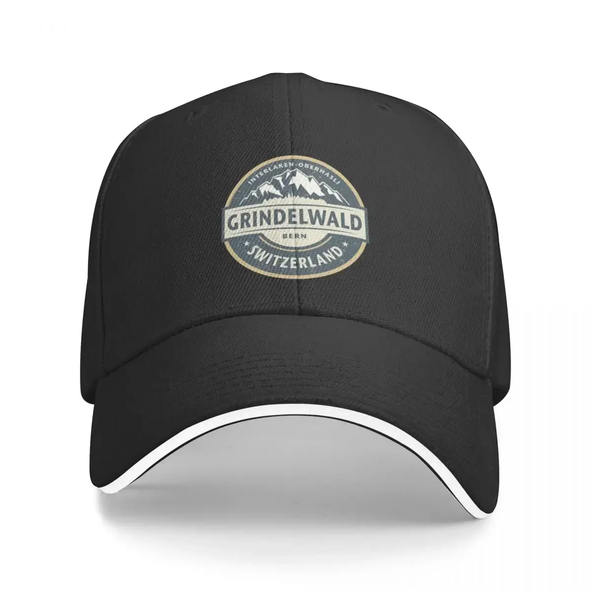 Grindelwald, Switzerland Baseball Cap Horse Hat Sunscreen Brand Man cap Baseball Men Women's