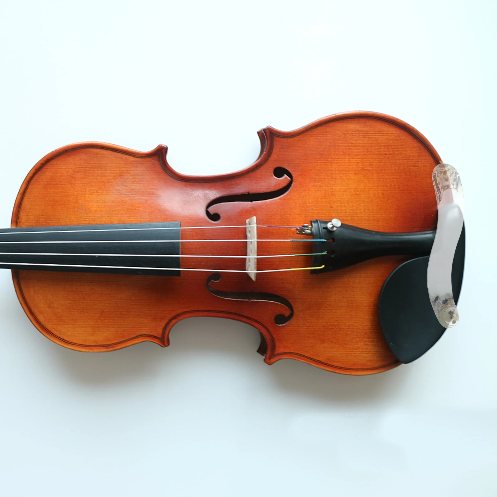 

Violin Shoulder Rest Viola Accessories Beginner Ergonomic Cushion Clear Acrylic Chin Violinists for