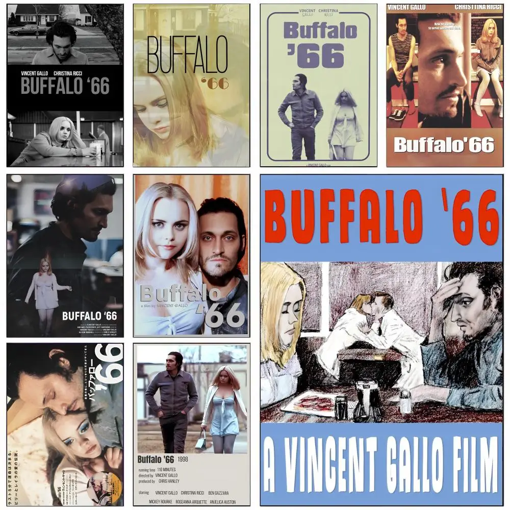 

Anime Independent Film B-BuffaloS 66 Poster For Office Bedroom Coffee Home Decor Durable Waterproof Aesthetic Stickers Wall Art