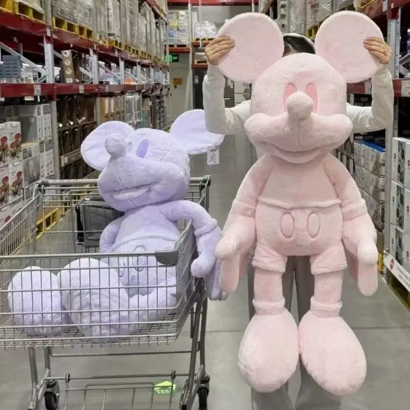 

Cute Mickey Mouse Large plush toy Room decorations Cartoon Mickey plush doll hug pillow Giving girls birthday gifts kawaii
