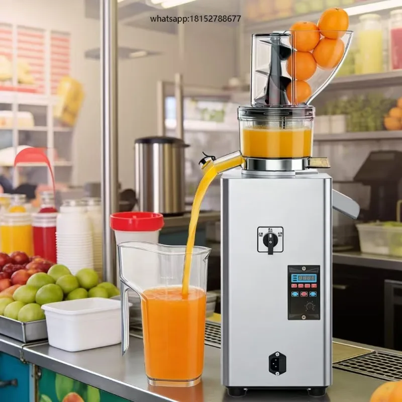 Hot Sale Industrial Large Caliber  Fruit Vegetable Screw Juicer Extractor Machine